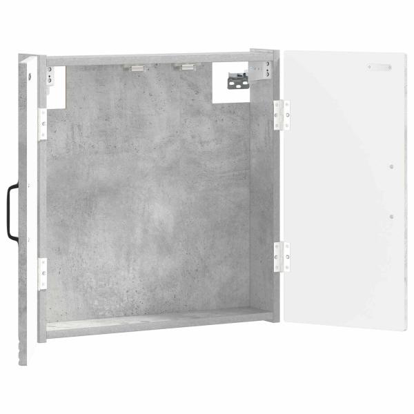 Dartboard Schrank HOORN Betongrau 52,5 x 10,5 x 53,5 cm
