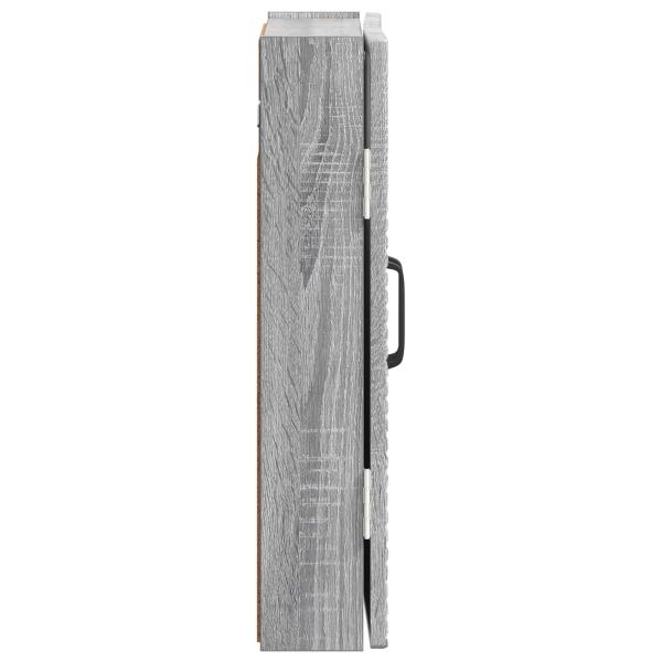 Dartboard Schrank HOORN Sonoma-Grau 52,5 x 10,5 x 53,5 cm
