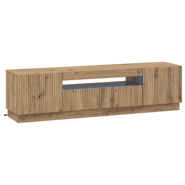 LED-TV-Schrank Artisan-Eiche Holzwerkstoff