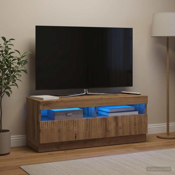 LED-TV-Schrank Artisan-Eiche Holzwerkstoff