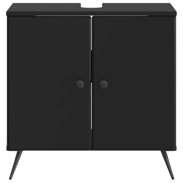 Waschbeckenschrank BREDA Schwarz 59,5 x 31,5 x 59 cm