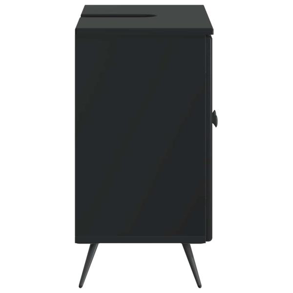 Waschbeckenschrank BREDA Schwarz 59,5 x 31,5 x 59 cm