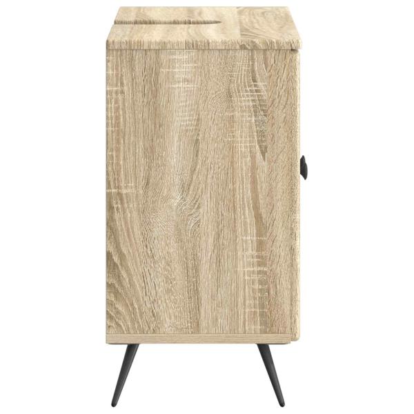 Waschbeckenschrank BREDA Sonoma-Eiche 59,5 x 31,5 x 59 cm