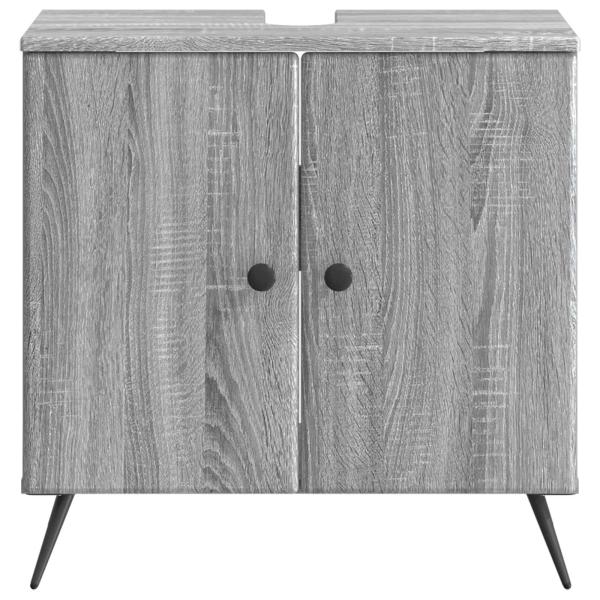 Waschbeckenschrank BREDA Sonoma-Grau 59,5 x 31,5 x 59 cm