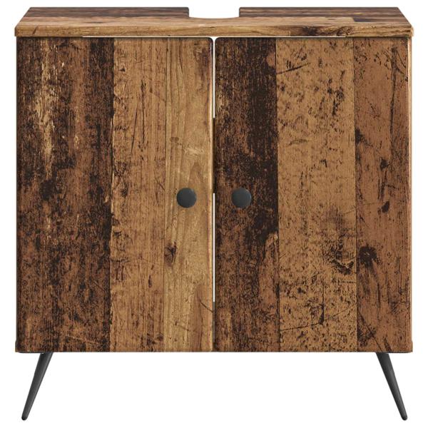 Waschbeckenschrank BREDA Altholz 59,5 x 31,5 x 59 cm