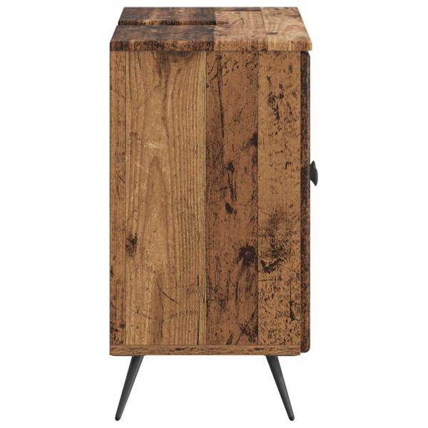 Waschbeckenschrank BREDA Altholz 59,5 x 31,5 x 59 cm