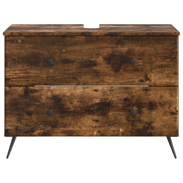 Waschbeckenschrank BREDA Raucheiche 82 x 41 x 59 cm
