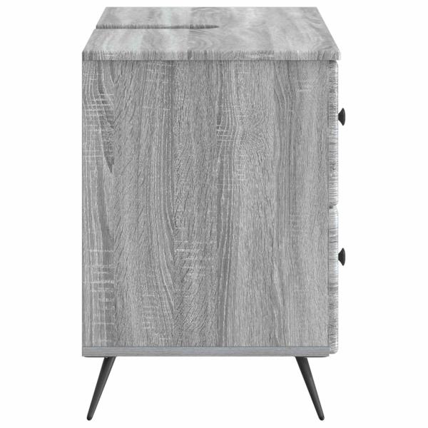 Waschbeckenschrank BREDA Sonoma-Grau 82 x 41 x 59 cm