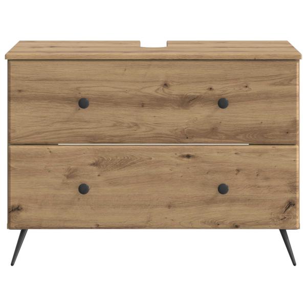 Waschbeckenschrank BREDA Artisan-Eiche 82 x 41 x 59 cm