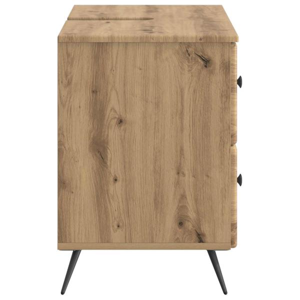 Waschbeckenschrank BREDA Artisan-Eiche 82 x 41 x 59 cm