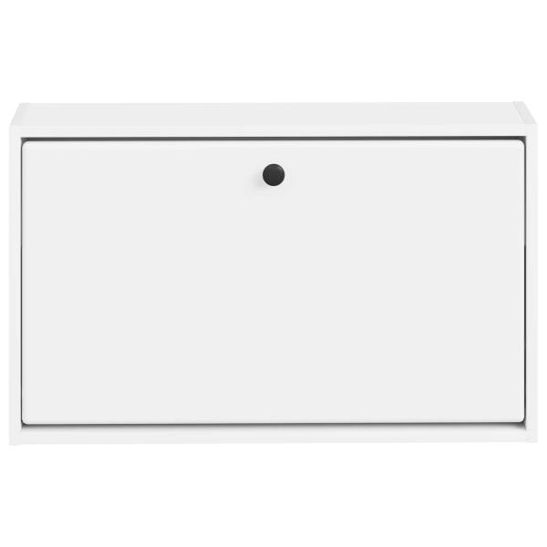 Wandmontierter Schuhschrank BREDA 71 x 17 x 43 cm Holzwerkstoff