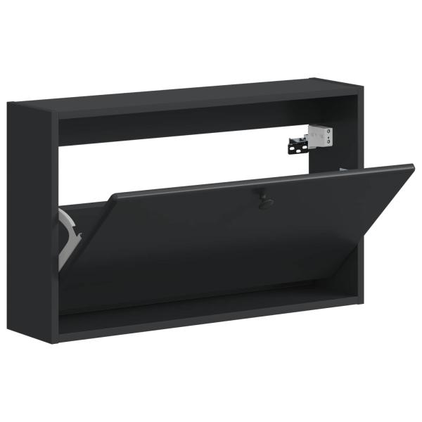 Wandmontierter Schuhschrank BREDA 71 x 17 x 43 cm Holzwerkstoff