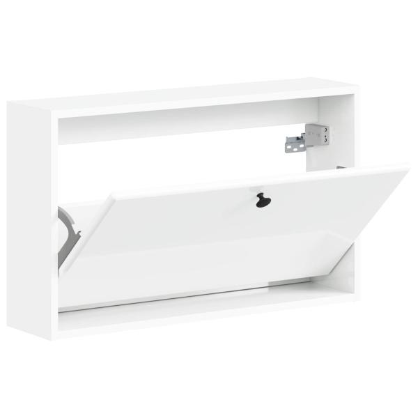 Wandmontierter Schuhschrank BREDA 71 x 17 x 43 cm Holzwerkstoff