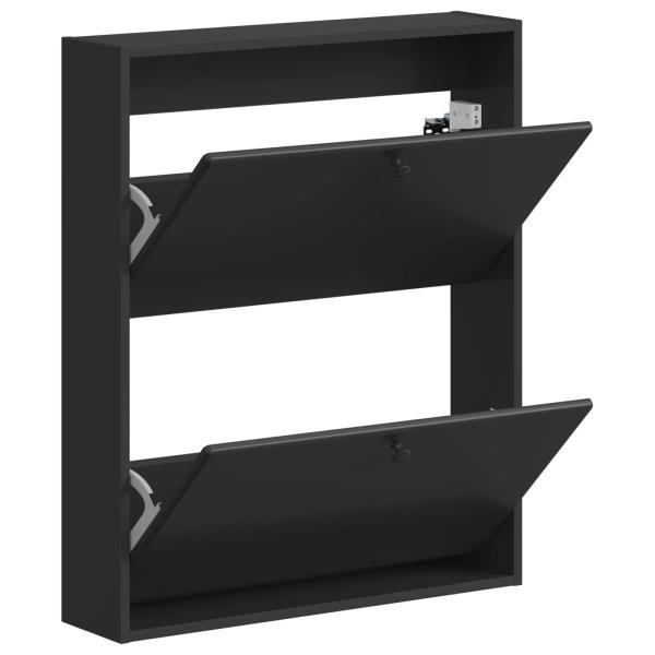 Wandmontierter Schuhschrank BREDA 71 x 17 x 86 cm Holzwerkstoff