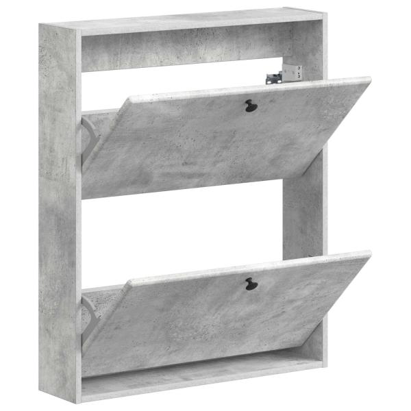 Wandmontierter Schuhschrank BREDA 71 x 17 x 86 cm Holzwerkstoff