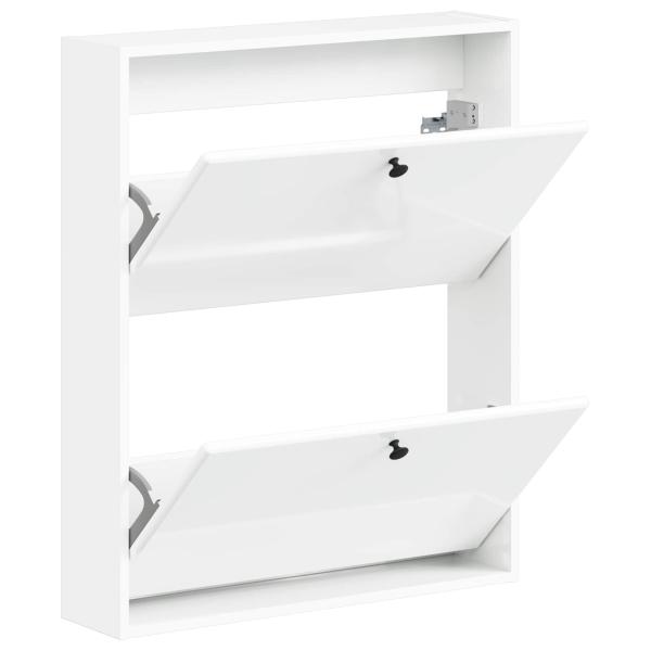 Wandmontierter Schuhschrank BREDA 71 x 17 x 86 cm Holzwerkstoff