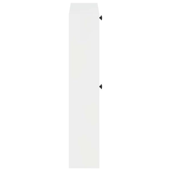 Wandmontierter Schuhschrank BREDA 71 x 17 x 86 cm Holzwerkstoff