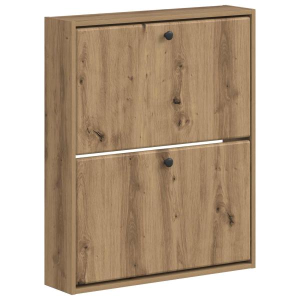 Wandmontierter Schuhschrank BREDA 71 x 17 x 86 cm Holzwerkstoff