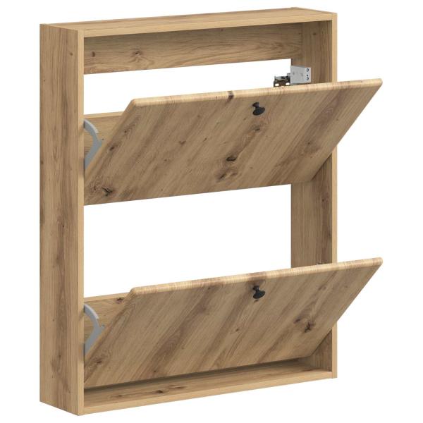 Wandmontierter Schuhschrank BREDA 71 x 17 x 86 cm Holzwerkstoff