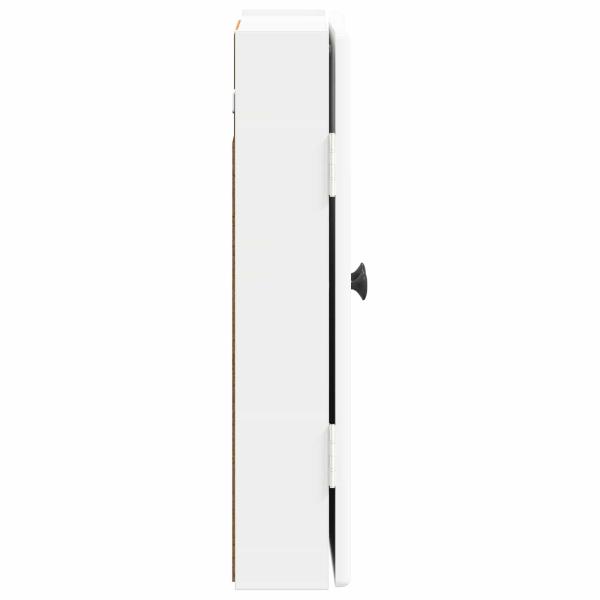 Dartboard Schrank BREDA Wei? 52,5 x 10,5 x 53,5 cm