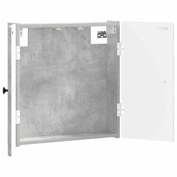 Dartboard Schrank BREDA Betongrau 52,5 x 10,5 x 53,5 cm
