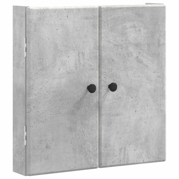 Dartboard Schrank BREDA Betongrau 52,5 x 10,5 x 53,5 cm