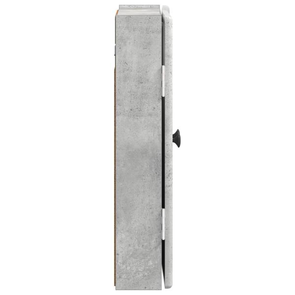 Dartboard Schrank BREDA Betongrau 52,5 x 10,5 x 53,5 cm