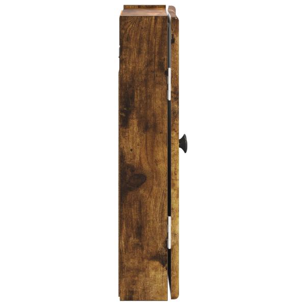 Dartboard Schrank BREDA Raucheiche 52,5 x 10,5 x 53,5 cm