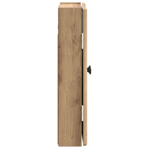 Dartboard Schrank BREDA Artisan-Eiche 52,5 x 10,5 x 53,5 cm