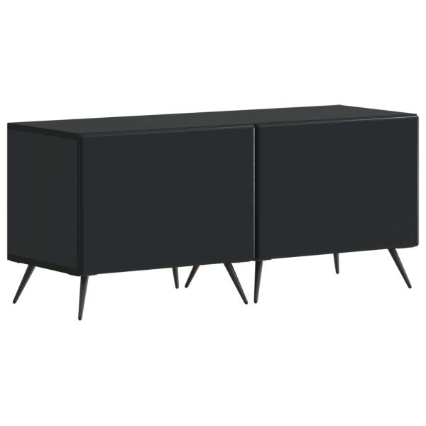 TV-Schrank Schwarz Holzwerkstoff