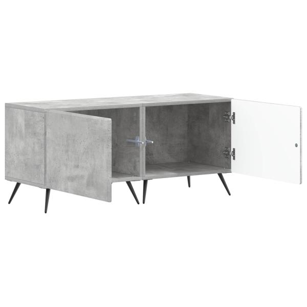 TV-Schrank Betongrau Holzwerkstoff