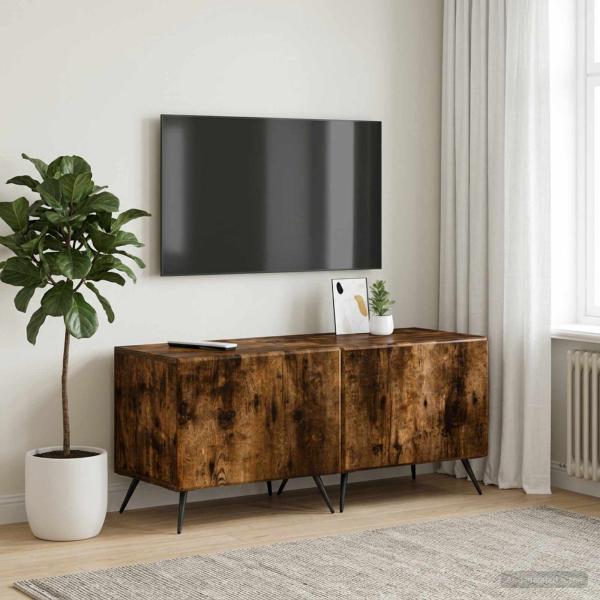 ARDEBO.de - TV-Schrank Raucheiche Holzwerkstoff
