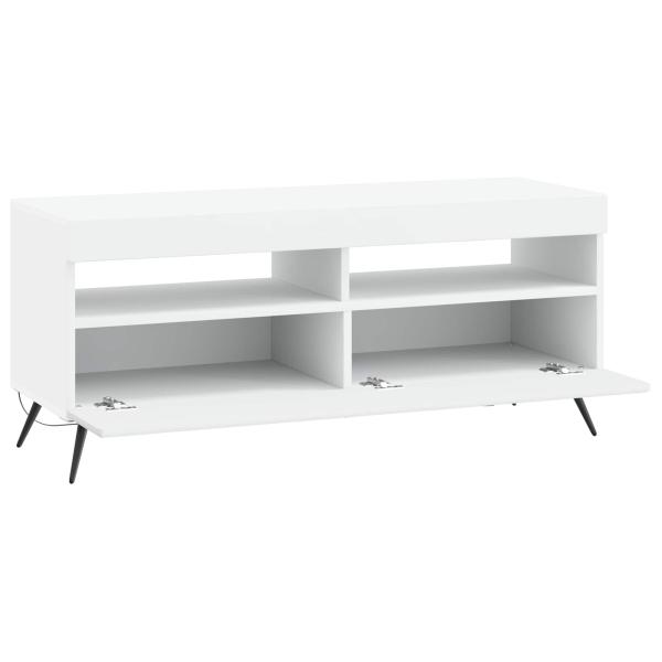 LED-TV-Schrank Weiß Holzwerkstoff