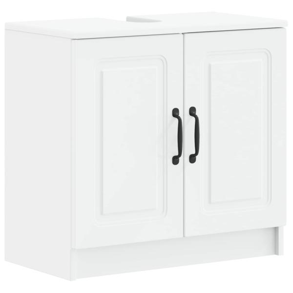 ARDEBO.de - Waschbeckenschrank UTRECHT Weiß 59,5 x 31,5 x 59 cm