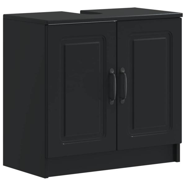 ARDEBO.de - Waschbeckenschrank UTRECHT Schwarz 59,5 x 31,5 x 59 cm