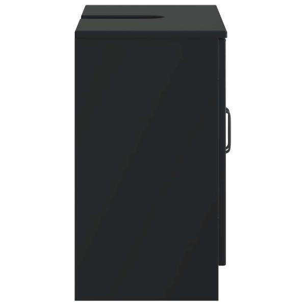 Waschbeckenschrank UTRECHT Schwarz 59,5 x 31,5 x 59 cm