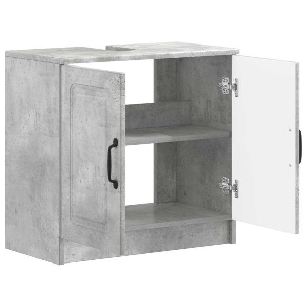 Waschbeckenschrank UTRECHT Betongrau 59,5 x 31,5 x 59 cm