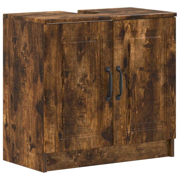 Waschbeckenschrank UTRECHT Raucheiche 59,5 x 31,5 x 59 cm