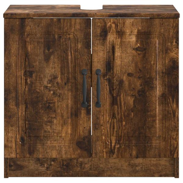 Waschbeckenschrank UTRECHT Raucheiche 59,5 x 31,5 x 59 cm