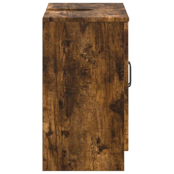 Waschbeckenschrank UTRECHT Raucheiche 59,5 x 31,5 x 59 cm