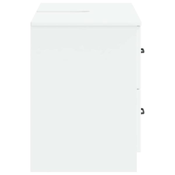 Waschbeckenschrank UTRECHT Weiß 82 x 41 x 56 cm Holzwerkstoff