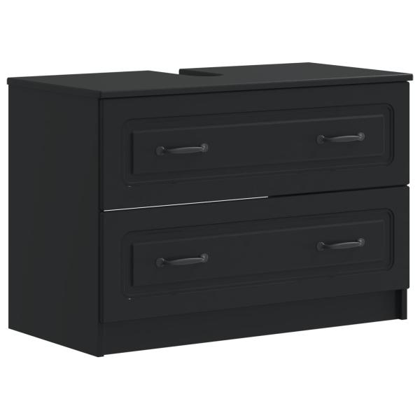 Waschbeckenschrank UTRECHT Schwarz 82 x 41 x 56 cm