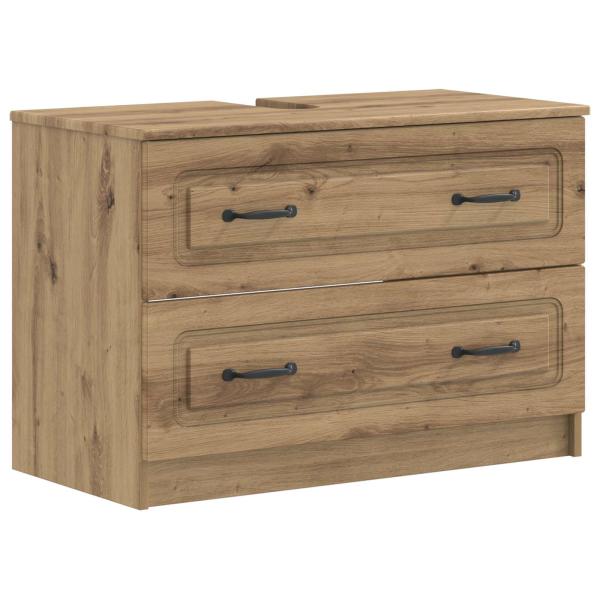 ARDEBO.de - Waschbeckenschrank UTRECHT Artisan-Eiche 82 x 41 x 56 cm
