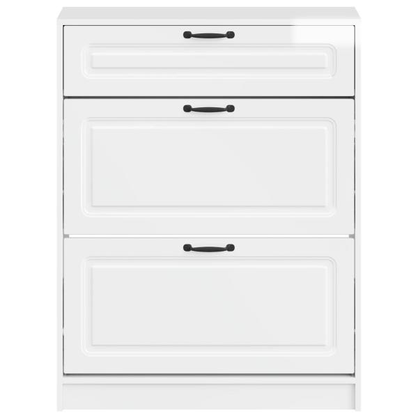 Schuhschrank UTRECHT 78 x 24 x 100 cm Holzwerkstoff