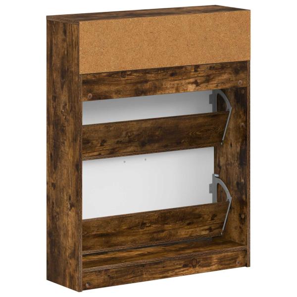 Schuhschrank UTRECHT 78 x 24 x 100 cm Holzwerkstoff