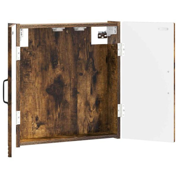 Dartboard Schrank UTRECHT Raucheiche 52,5 x 10,5 x 53,5 cm