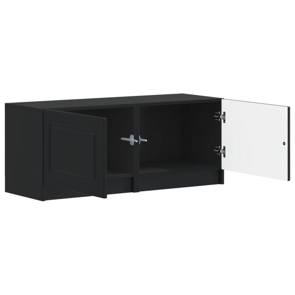 TV-Schrank Schwarz Holzwerkstoff