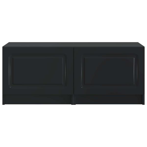 TV-Schrank Schwarz Holzwerkstoff