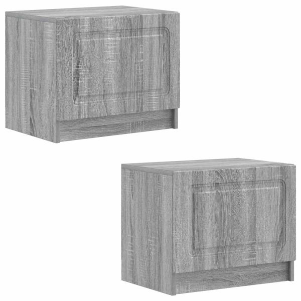 TV-Schrank Sonoma-Grau Holzwerkstoff