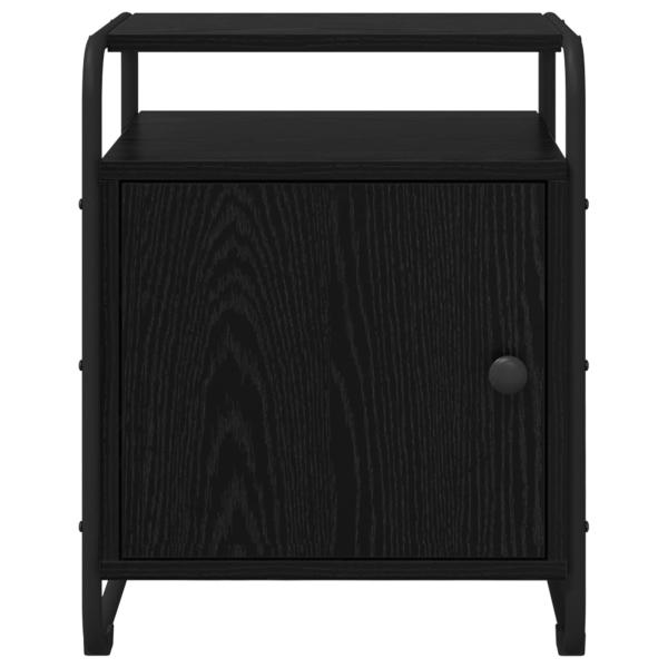 Nachttisch Schwarze Eiche Holzwerkstoff